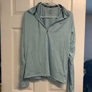 Nike | Dri-Fit Blue Quarter Zip